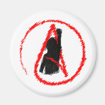 Atheists Unite Refrigerator Magnet