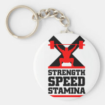 athlete mantra key chains