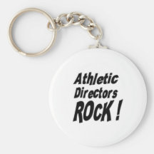 Athletic Directors Rock! Keychain