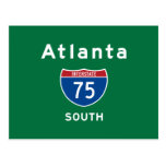 Atlanta 75 postcard