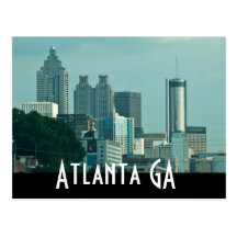 atlanta georgia post card