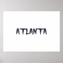 Atlanta Georgia Poster