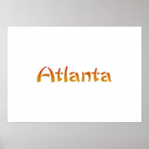 Atlanta Georgia Poster