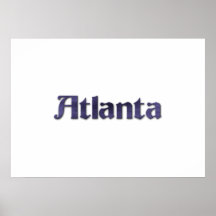 Atlanta Georgia Poster