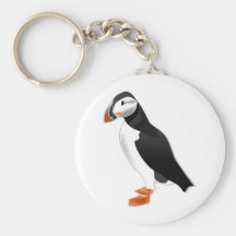 Atlantic Puffin Key Chain