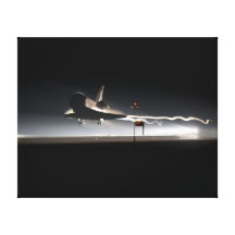 Atlantis Farewell Landing Canvas Print