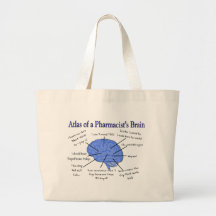 Atlas Of A Pharmacist's Brain-Hilarious Bag