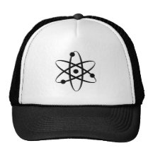 atom black mesh hats