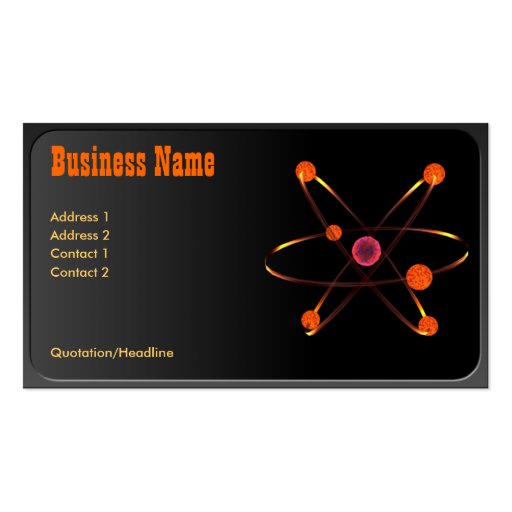 Atomic Business Card