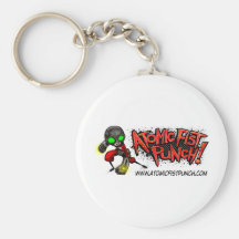 ATOMIC FIST PUNCH KEYCHAINS