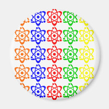 Atoms Fridge Magnets