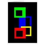 Atoms - Square? Greeting Card