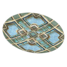 Atrium Pool Dinner Plate