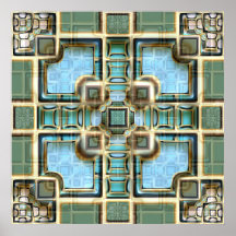 Atrium Pool Poster