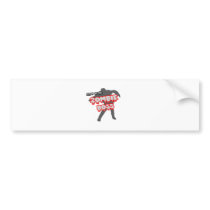 Attack of the Zombie Boss bumper stickers