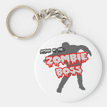Attack of the Zombie Boss Keychains
