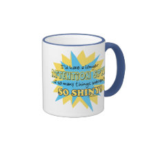 Attention Span Shiny Humour Mug