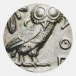 Attica Tetradrachm Owlthena Sticker