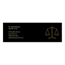 ATTORNEY AT LAW - Business Card