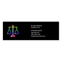 ATTORNEY AT LAW - Business Card