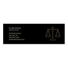 ATTORNEY AT LAW - Business Card