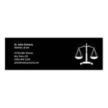 ATTORNEY AT LAW - Business Card