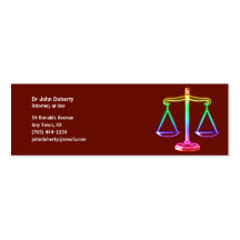 ATTORNEY AT LAW - Business Card