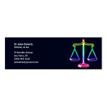 ATTORNEY AT LAW - Business Card