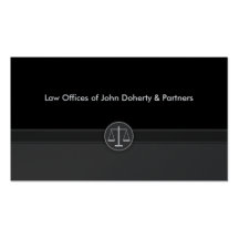 Attorney at Law - Business Card