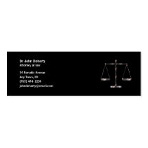 ATTORNEY AT LAW - Business Card