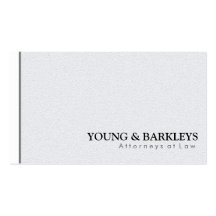 Attorney at Law - Business Cards