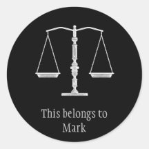 Attorney At Law - sticker