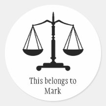 Attorney At Law - sticker