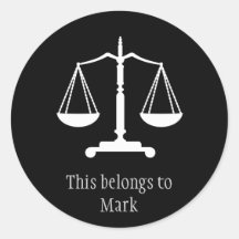 Attorney At Law - sticker