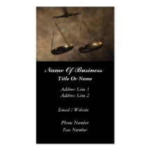 Attorney Business Card