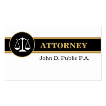 Attorney Business Cards
