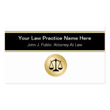 Attorney Business Cards