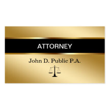 Attorney Business Cards