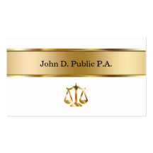 Attorney Business Cards