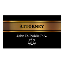 Attorney Business Cards