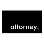 attorney. business cards