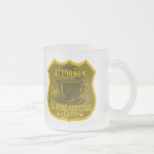 Attorney Caffeine Addiction League Coffee Mug