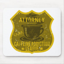 Attorney Caffeine Addiction League Mousemats