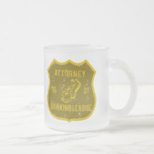 Attorney Drinking League Coffee Mugs