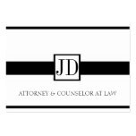 Attorney Ribbon Square Oversized Card Business Cards
