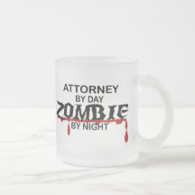 Attorney Zombie Mugs