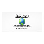 Attorneys...Making the World a Better Place Picture Card