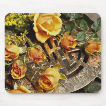Attractive Floral arrangement Mousemat