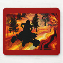 ATV on the Road from Hell Mouse Mats