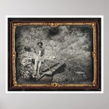 Auburn Ravine, 1852 by Joseph Blaney Starkweather Posters